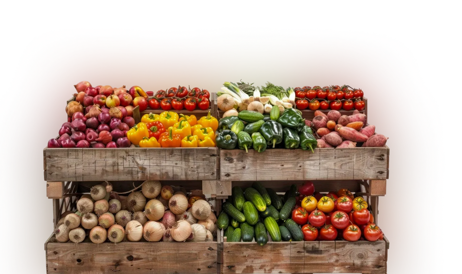 Estantería de tienda ordenada con productos en exhibición